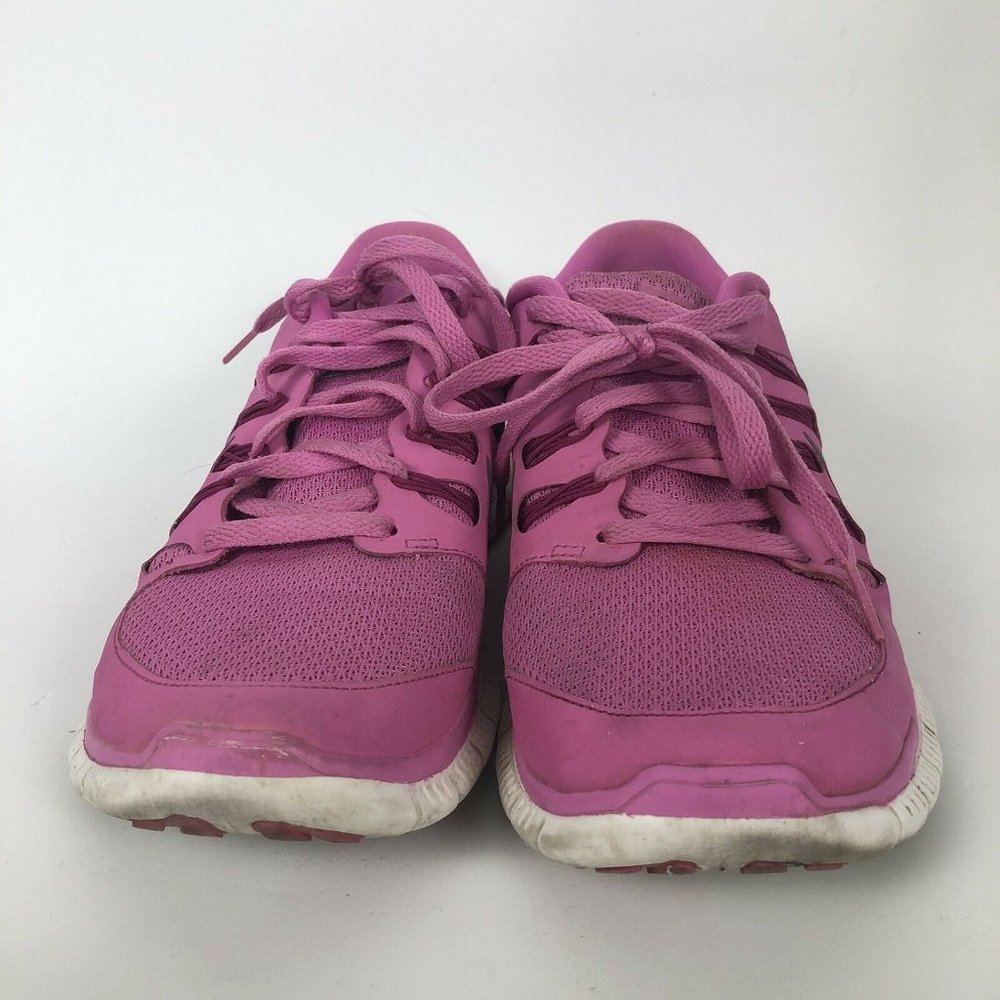 Nike Free 5.0 Womens Pink Running Shoes Size 9 - Picture 4 of 11